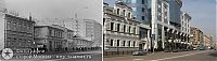 World & Travel: History: then and now, Moscow, Russia