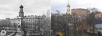 World & Travel: History: then and now, Moscow, Russia