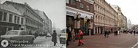 World & Travel: History: then and now, Moscow, Russia