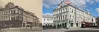 World & Travel: History: then and now, Moscow, Russia