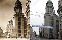 World & Travel: History: then and now, Moscow, Russia