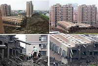 World & Travel: 13-storey house collapsed, Shanghai, China