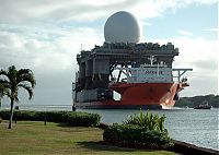 Trek.Today search results: Sea-Based X-Band Radar (SBX), detecting missiles, military, United States