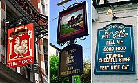 World & Travel: Pub signs, United Kingdom