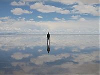 Trek.Today search results: The largest mirror in the world, salt field, Bolivia