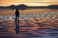 Trek.Today search results: The largest mirror in the world, salt field, Bolivia