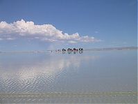 World & Travel: The largest mirror in the world, salt field, Bolivia
