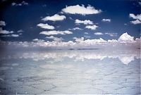 World & Travel: The largest mirror in the world, salt field, Bolivia