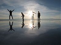 Trek.Today search results: The largest mirror in the world, salt field, Bolivia