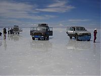 World & Travel: The largest mirror in the world, salt field, Bolivia