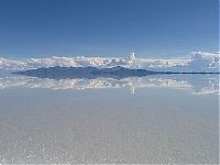 Trek.Today search results: The largest mirror in the world, salt field, Bolivia