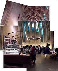 World & Travel: Bookshop in the Dominican church, Maastricht, Netherlands