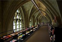 World & Travel: Bookshop in the Dominican church, Maastricht, Netherlands