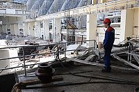 World & Travel: Renovation work at the Sayan-Shushenskaya GES, Russia