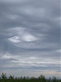 World & Travel: clouds formation