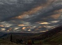 World & Travel: clouds formation