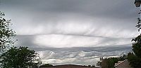 World & Travel: clouds formation