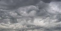 World & Travel: clouds formation