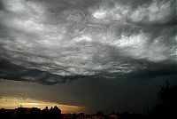 World & Travel: clouds formation