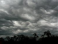 World & Travel: clouds formation