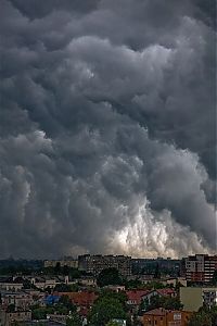 World & Travel: clouds formation