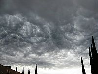 World & Travel: clouds formation