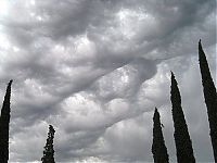 World & Travel: clouds formation