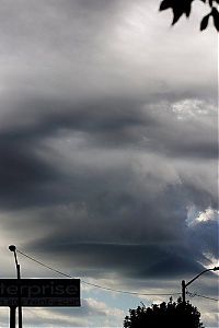 World & Travel: clouds formation