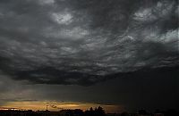 World & Travel: clouds formation