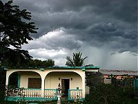 World & Travel: clouds formation