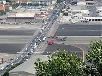 World & Travel: Gibraltar airport, Iberian Peninsula