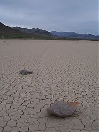 World & Travel: Floating stones in the Valley of Death