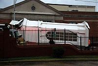 Trek.Today search results: Collapse of the church dome because of strong wind, driver survived, Shreveport, Louisiana