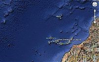 Trek.Today search results: Atlantis was found near the north-east African coast, with Google Ocean