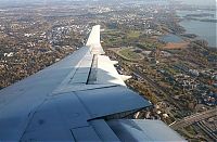 World & Travel: bird's-eye view aerial city landscape photography