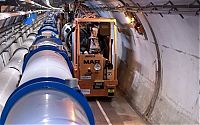 World & Travel: Large Hadron Collider (LHC) launched, CERN