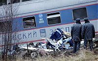 World & Travel: Nevsky Express undermined, Aleshinka-Uglovka route, Russia