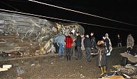 World & Travel: Nevsky Express undermined, Aleshinka-Uglovka route, Russia