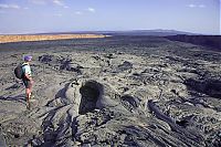 World & Travel: Lava lake in Ethiopia