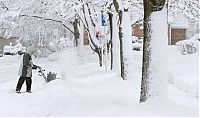 World & Travel: America snowstorm, Untied States