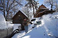 World & Travel: America snowstorm, Untied States