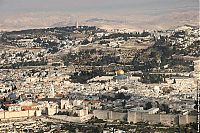 World & Travel: Bird's-eye view of Jerusalem, Israel