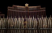 World & Travel: Fountains show in Las Vegas, Nevada, United States