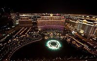 World & Travel: Fountains show in Las Vegas, Nevada, United States