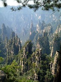 Trek.Today search results: Zhangjiajie National Park, Ulinyuanya peak, Dayong town, Mt. Kunlun, Village of Yellow Lion, China