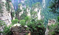 World & Travel: Zhangjiajie National Park, Ulinyuanya peak, Dayong town, Mt. Kunlun, Village of Yellow Lion, China