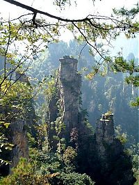 Trek.Today search results: Zhangjiajie National Park, Ulinyuanya peak, Dayong town, Mt. Kunlun, Village of Yellow Lion, China