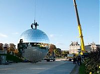 World & Travel: World's largest disco ball, Michel de Broin