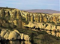 Trek.Today search results: High phallic geology, Valley of Love (Valley Phallus), small town of Göreme, Cappadocia, Turkey