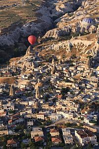 World & Travel: High phallic geology, Valley of Love (Valley Phallus), small town of Göreme, Cappadocia, Turkey